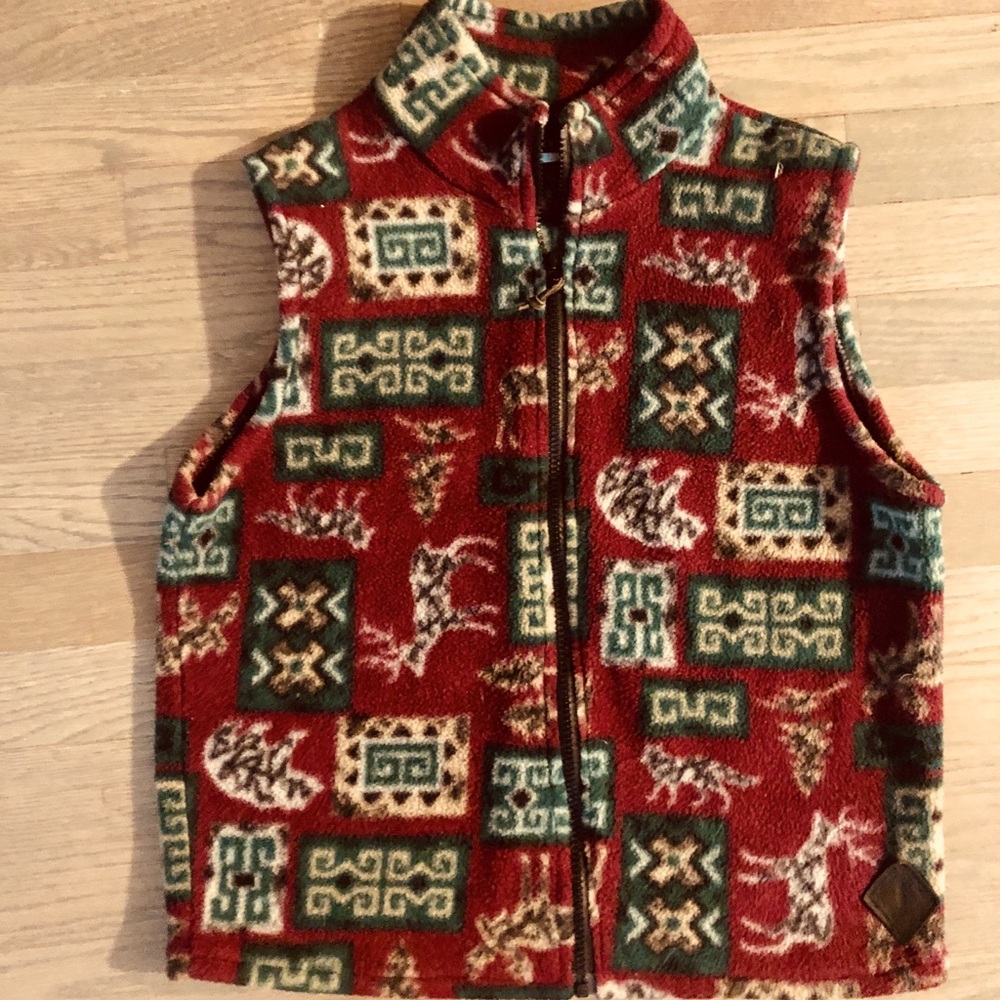 Vintage Fleece Vest